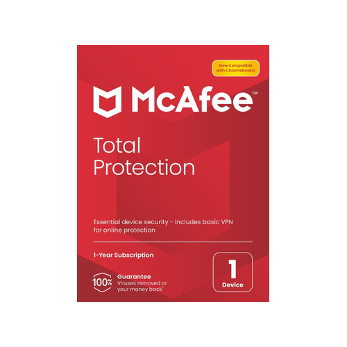 McAfee Total Protection 01-Device 1 Year